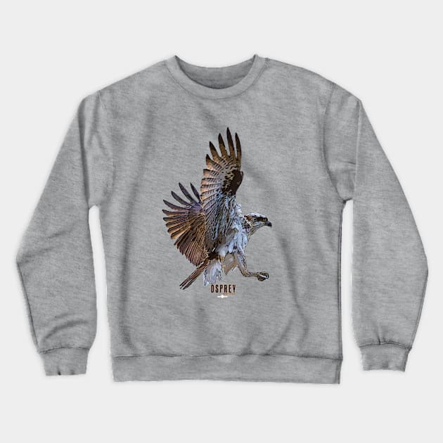 Osprey_03 Crewneck Sweatshirt by seadogprints